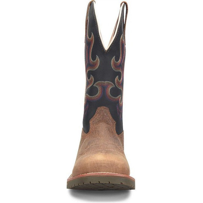 Double H Men's Belgrade 12" Composite Toe Western Work Boot -Brown- DH6140 - Overlook Boots