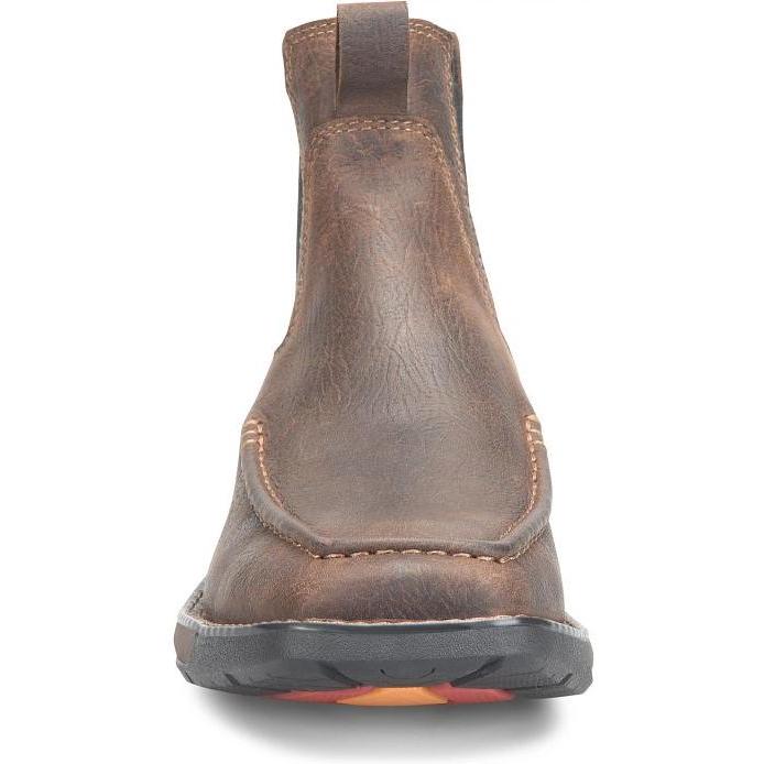 Phantom Rider Men's Whitty 6" Moc Toe Chelsea Work Boot - Brown - PH5036 - Overlook Boots