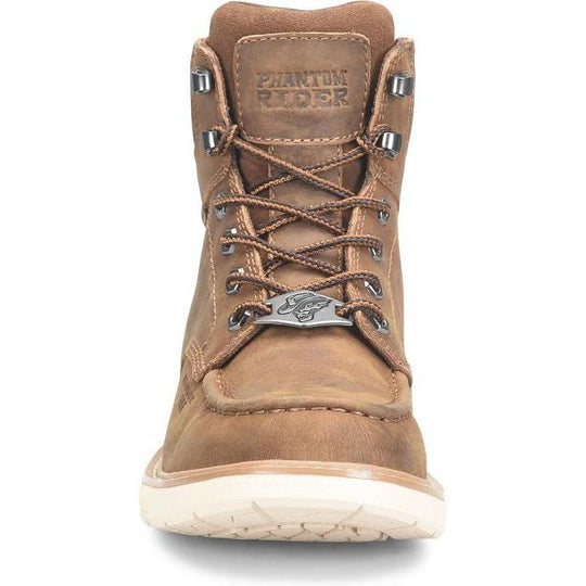 Phantom Rider Men's Reddick 6" Comp Toe WP Work Boot - Brown - PH5037 - Overlook Boots