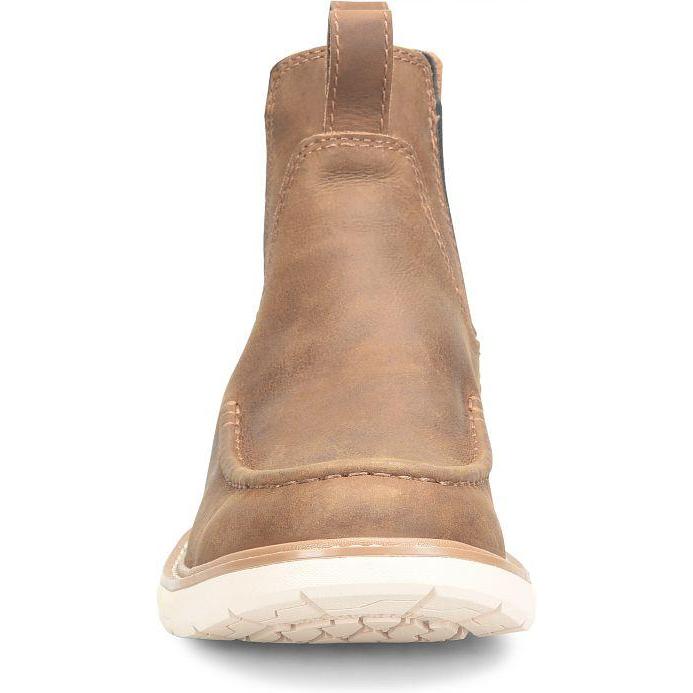 Phantom Rider Men's Amos 6" Moc Toe Chelsea Work Boot - Brown- PH5038 - Overlook Boots