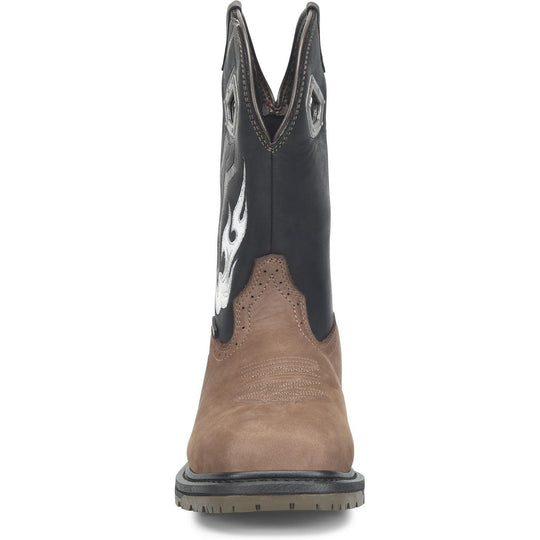 Phantom Rider Men's Fume 11" Comp Toe Waterproof Western Work Boot- Black- PH5054 - Overlook Boots