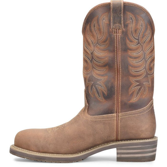 Double H Men's Garza 12" Composite Toe Waterproof Western Work Boot - Brown - DH4159 - Overlook Boots