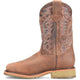 Double H Men's Clark 11" Steel Toe Western Work Boot- Brown - DH4675 - Overlook Boots
