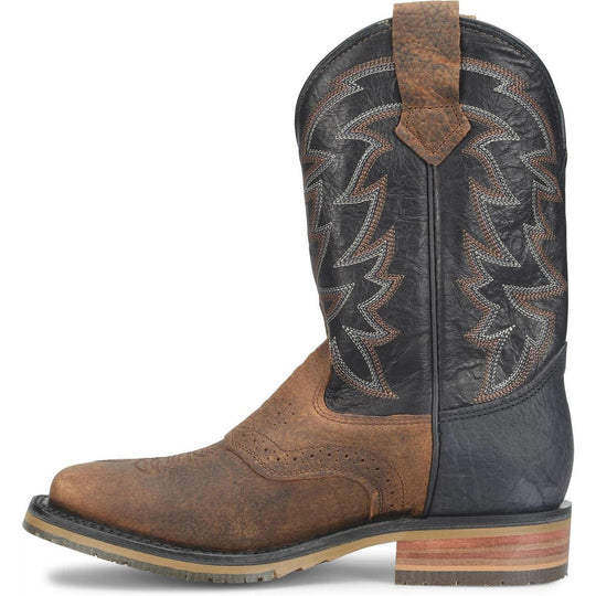 Double H Men's Laidlaw 11" Square Toe Western Work Boot- Brown- DH4678 - Overlook Boots