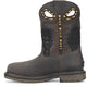 Phantom Rider Men's Crucible 11" Square Toe Waterproof Western Work Boot - Brown - PH5020 - Overlook Boots
