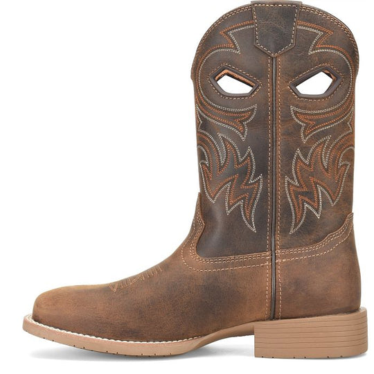 Phantom Rider Men's Scholz 11" Square Toe Western Work Boot - Brown - PH5026 - Overlook Boots