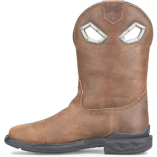 Phantom Rider Men's Delve 11" Soft Toe Western Work Boot - Brown - PH5034 - Overlook Boots