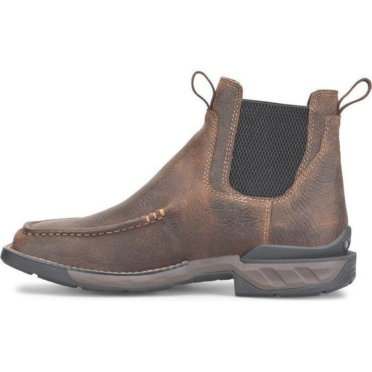 Phantom Rider Men's Whitty 6" Moc Toe Chelsea Work Boot - Brown - PH5036 - Overlook Boots