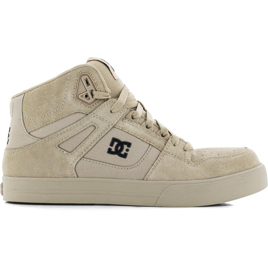 DC Men's Pure Comp Toe Moisture Wicking High Top Work Shoe- Tan- DC60207 - Overlook Boots