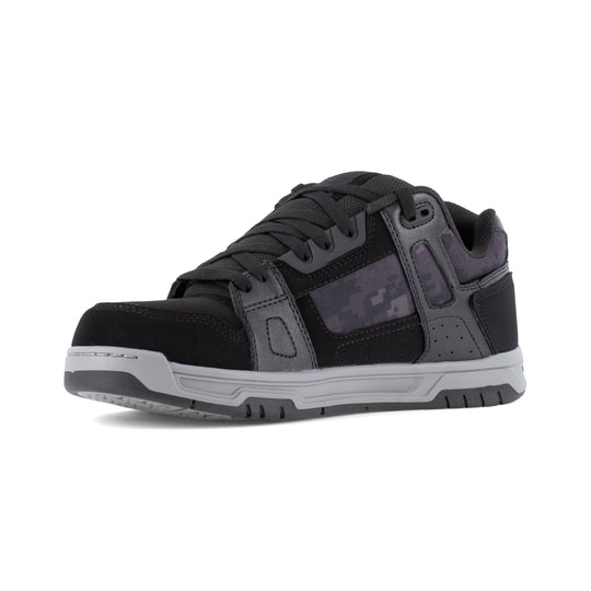DC Men's Stag Composite Toe Slip Resistant Work Shoe - Camo - DC60501 - Overlook Boots
