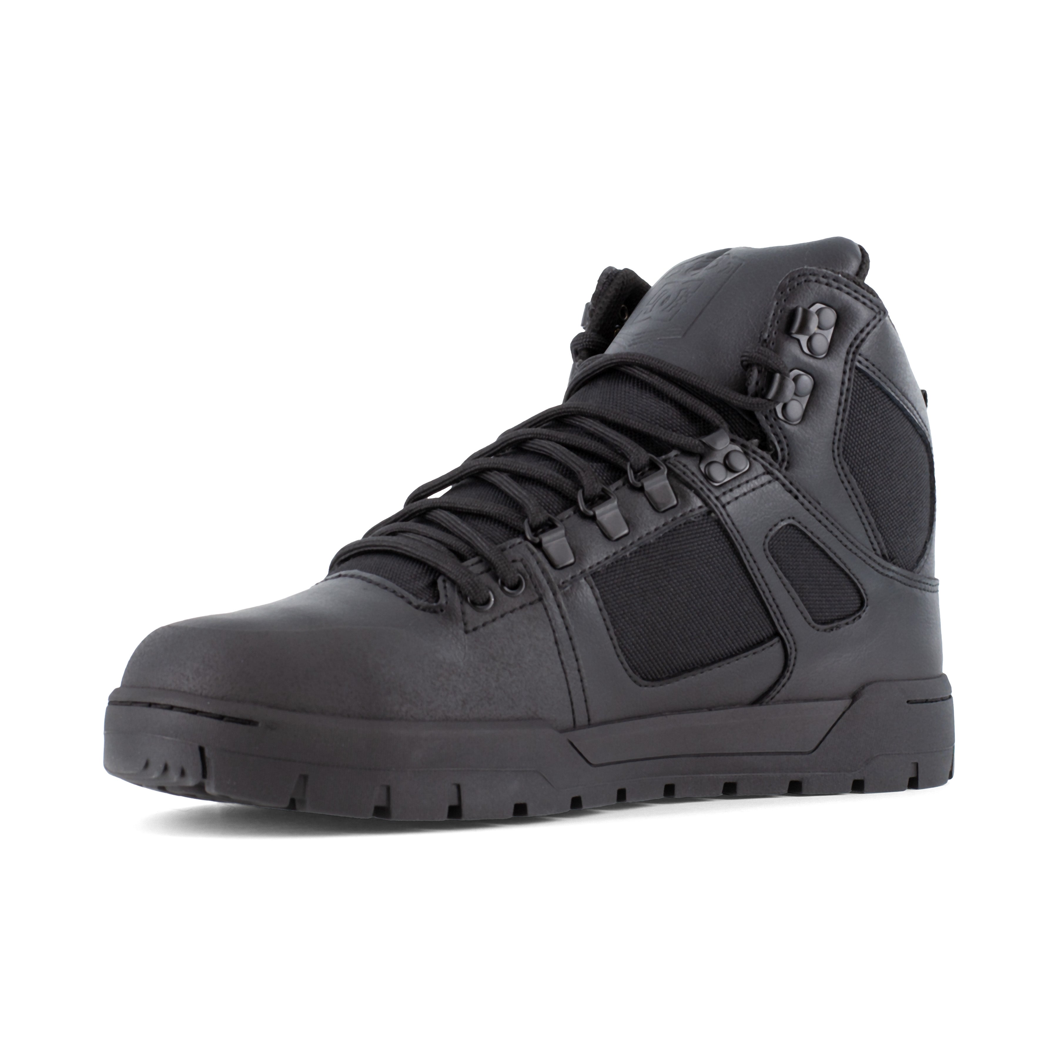 DC Men's Pure Composite Toe Waterproof High-Top Work Shoe - Black - DC