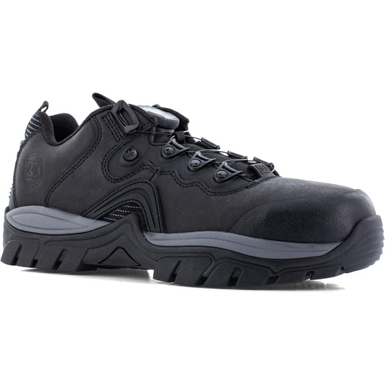 DC Men's Navigator Work CT BOA® Fit System Work Shoe- Black- DC60701 7 / Medium / Black - Overlook Boots