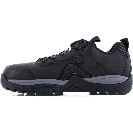 DC Men's Navigator Work CT BOA® Fit System Work Shoe- Black- DC60701 - Overlook Boots