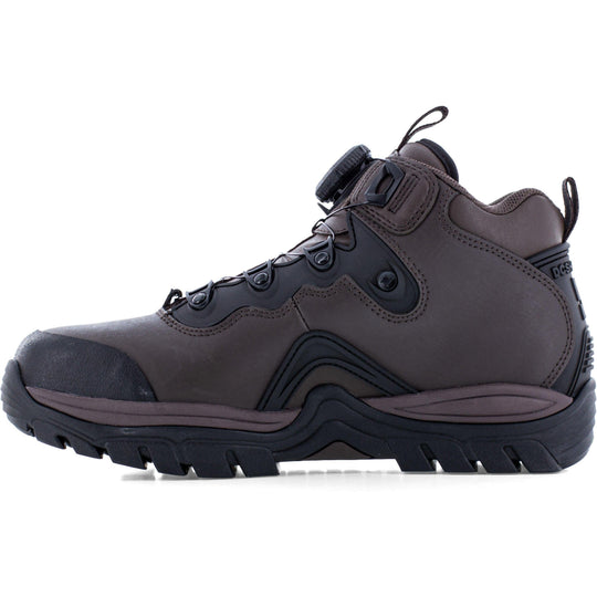 DC Men's Navigator CT BOA® Fit System MetGuard Work Shoe- Brown- DC60703 - Overlook Boots