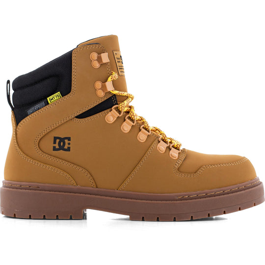 DC Men's Versatile Work Comp Toe Waterproof MetGuard Work Boot- Wheat- DC60901 - Overlook Boots