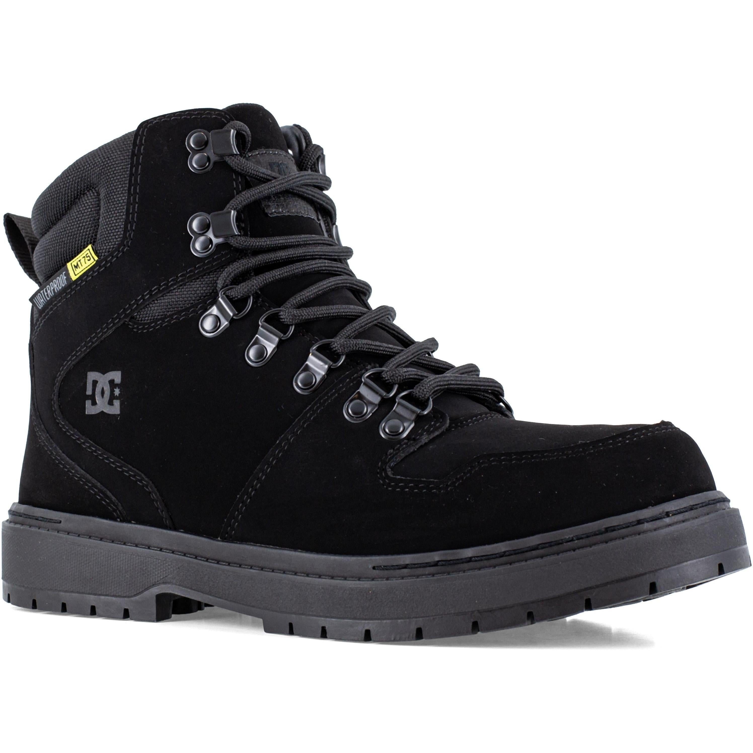 DC Men's Versatile Work Comp Toe Waterproof MetGuard Work Boot- Black- DC60902 - Overlook Boots