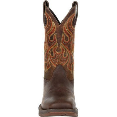 Durango Men's Rebel 12" Soft Toe Western Classic Boot- Chestnut- DDB0317  - Overlook Boots