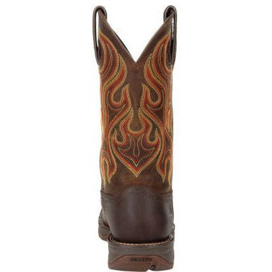 Durango Men's Rebel 12" Soft Toe Western Classic Boot- Chestnut- DDB0317  - Overlook Boots