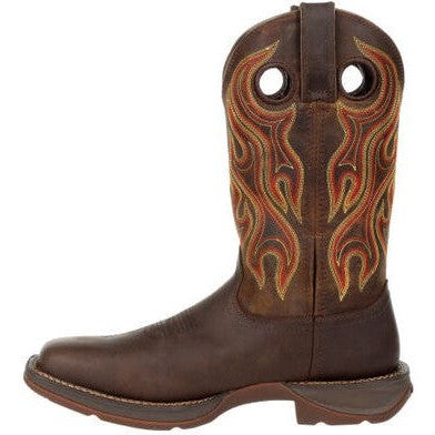 Durango Men's Rebel 12" Soft Toe Western Classic Boot- Chestnut- DDB0317  - Overlook Boots