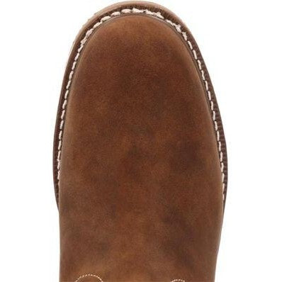 Durango Men's Maverick Wxp 11" Soft Toe Western Wedge Work Boot - Tan - DDB0450 - Overlook Boots