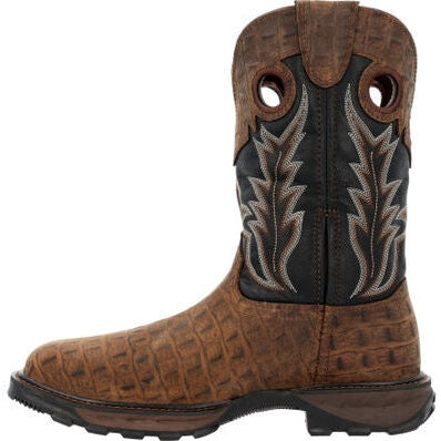 Durango Men's Maverick Xp 11" ST Western Work Boot -Brown- DDB0456  - Overlook Boots