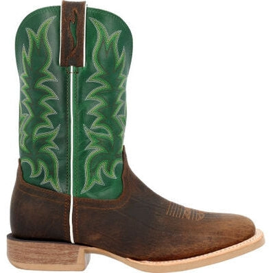 Durango Men's Rebel Pro 11" ST Evergreen Western Boot -Bridle Brown- DDB0461 7 / Medium / Brown - Overlook Boots