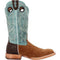 Durango Men's Collection Roughout 13" Soft Toe Western Boot- Whiskey- DDB0467 7 / Narrow / Wheat/Blue - Overlook Boots