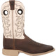 Durango Shyloh Bota Vaquera para Hombre, 11 Pulgadas, Punta Cuadrada - Acorn / Vintage Bone - DDB0531