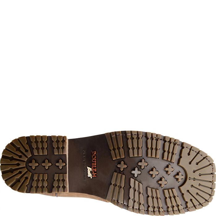 Double H Men's Jeyden 11" Square Toe Waterproof Western Work Boot- Brown - DH4124 - Overlook Boots