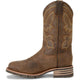 Double H Men's Jeyden 11" Square Toe Waterproof Western Work Boot- Brown - DH4124 - Overlook Boots