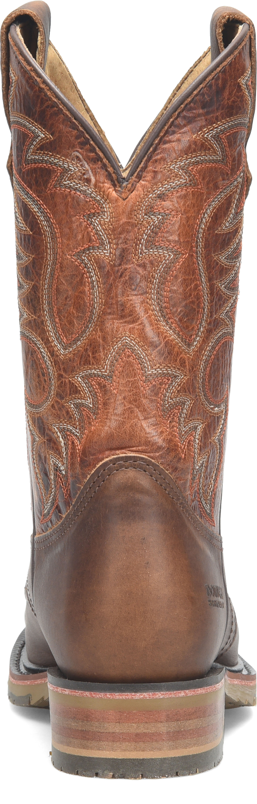 Double H Men's Cody 11" Safety Toe Western Work Boot - Brown - DH4668 - Overlook Boots