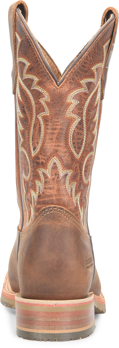 Double H Men's Hickock 11" Union Built Western Work Boot - Brown - DH4674 - Overlook Boots