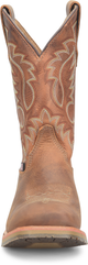 Double H Men's Hickock 11" Union Built Western Work Boot - Brown - DH4674 - Overlook Boots
