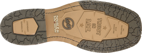 Double H Men's Young 11" Union Built ST Western Work Boot - Brown - DH4688 - Overlook Boots
