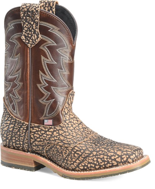 Double H Men's Becknell 11" Union Built Western Work Boot - Brown - DH4689 - Overlook Boots