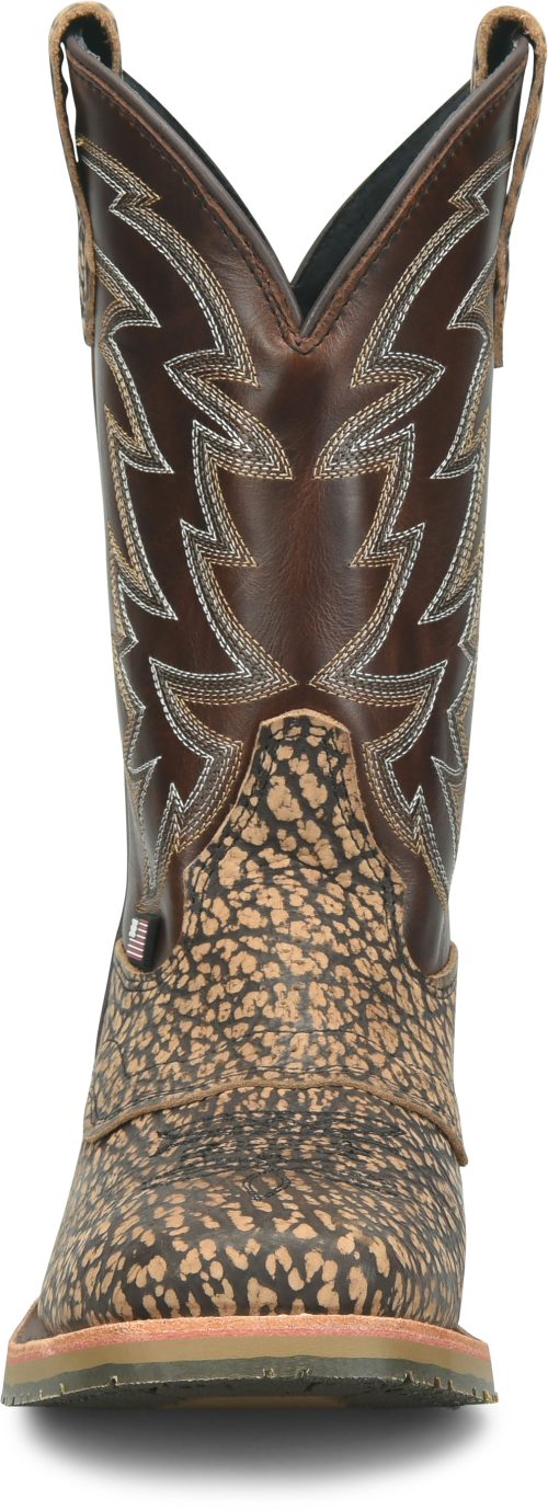 Double H Men's Becknell 11" Union Built Western Work Boot - Brown - DH4689 - Overlook Boots