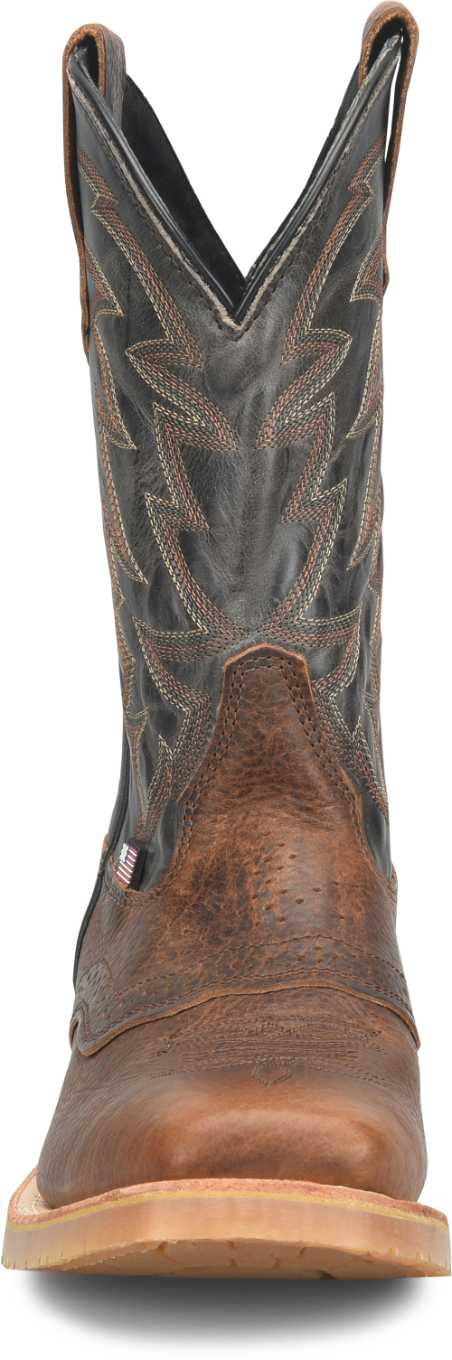 Double H Men's Mathewson 11" Union Built Western Work Boot - Brown - DH4690 - Overlook Boots