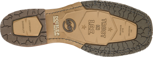Double H Women's McCarroll 9" Union Built Western Work Boot - Brown - DH5321 - Overlook Boots
