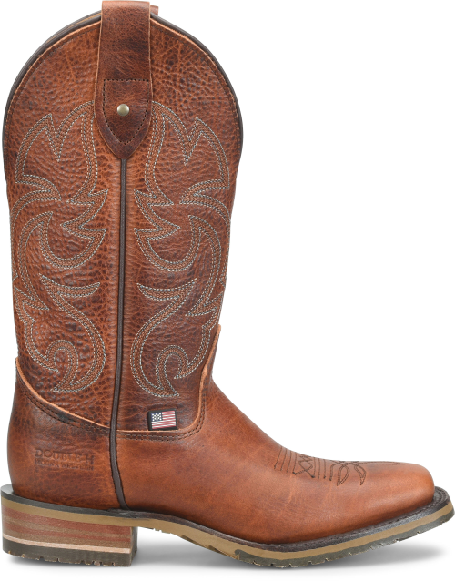 Double H Women's McCarroll 9" Union Built Western Work Boot - Brown - DH5321 6 / Medium / Brown - Overlook Boots