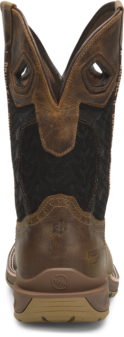 Phantom Rider Men's Zenon 11" WP Soft Toe Western Work Boot - Brown - DH5376 - Overlook Boots