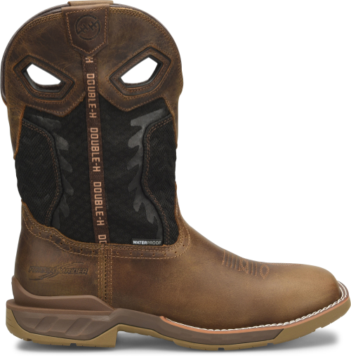 Phantom Rider Men's Zenon 11" WP Soft Toe Western Work Boot - Brown - DH5376 7.5 / Medium / Brown - Overlook Boots