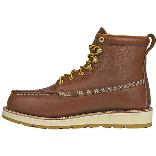 DieHard Men's Toro 6" Comp Toe Waterproof Slip Resist Work Boot- Brown- DH60445 - Overlook Boots