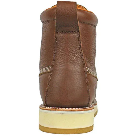 DieHard Men's Toro 6" Comp Toe Waterproof Slip Resist Work Boot- Brown- DH60445 - Overlook Boots