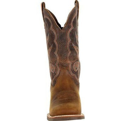Durango Women's Lady Rebel Pro 12" Soft Toe Western Classic Boot- Cognac- DRD0376  - Overlook Boots