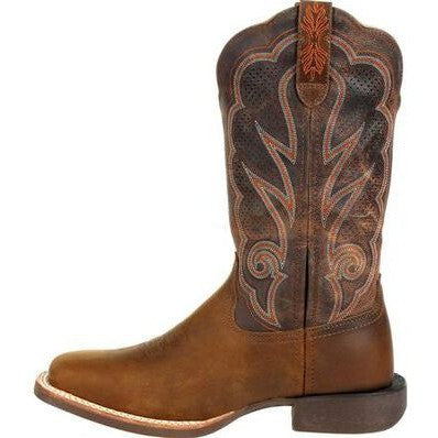 Durango Women's Lady Rebel Pro 12" Soft Toe Western Classic Boot- Cognac- DRD0376  - Overlook Boots