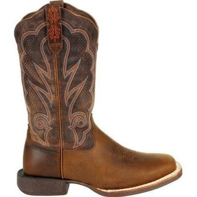 Durango Women's Lady Rebel Pro 12" Soft Toe Western Classic Boot- Cognac- DRD0376  - Overlook Boots