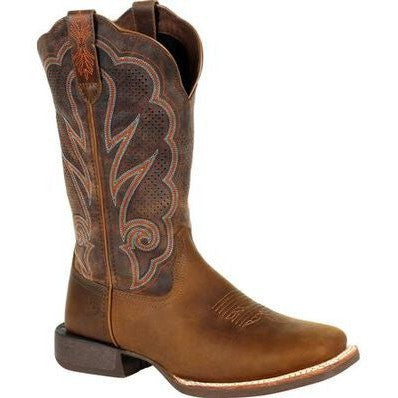 Durango Women's Lady Rebel Pro 12" Soft Toe Western Classic Boot- Cognac- DRD0376 6 / Medium / Brown - Overlook Boots
