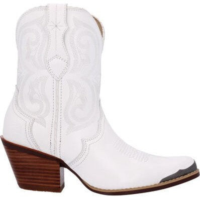 Durango Women's Crush 8" Western Fashion Boot - White - DRD0465 6 / Medium / White - Overlook Boots