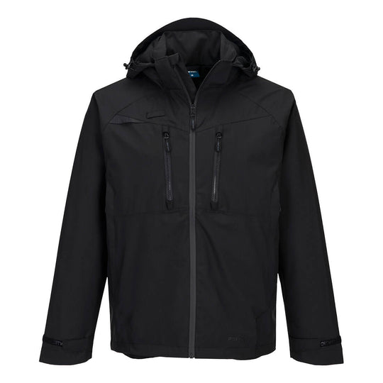 Portwest DX4 Rain Jacket - All Black - DX463 S - Overlook Boots