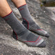 Men's Darn Tough Light Hiker Micro Crew Lightweight Hiking Socks - 1972 - 3 PACK - Overlook Boots